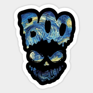 BOO VAN GOGH Sticker